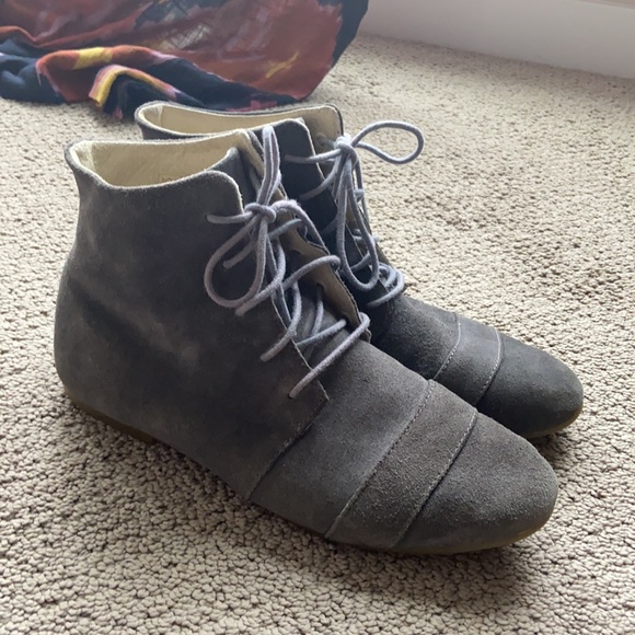 Shoe the Bear boots - grey suede size 10 / 41 - Picture 4 of 10